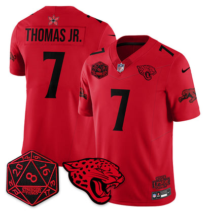 DET 'Stranger Things Edition' Vapor Limited Jersey - Stitched
