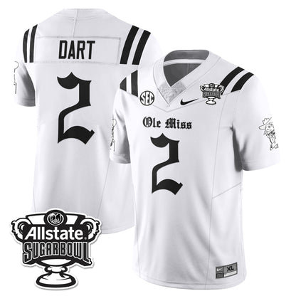 OMR 2025 Sugar Bowl Gothic Vapor Limited Football Jersey - Stitched