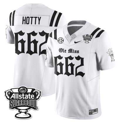 OMR 2025 Sugar Bowl Gothic Vapor Limited Football Jersey - Stitched