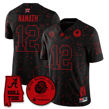 BAMA Stranger Things Rose Bowl Vapor Limited Football Jersey - Stitched