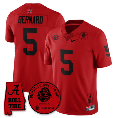 BAMA Stranger Things Rose Bowl Vapor Limited Football Jersey - Stitched