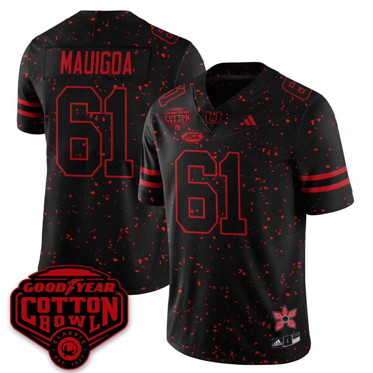 MIA "Stranger Things" Vapor Limited Football Jersey - Stitched