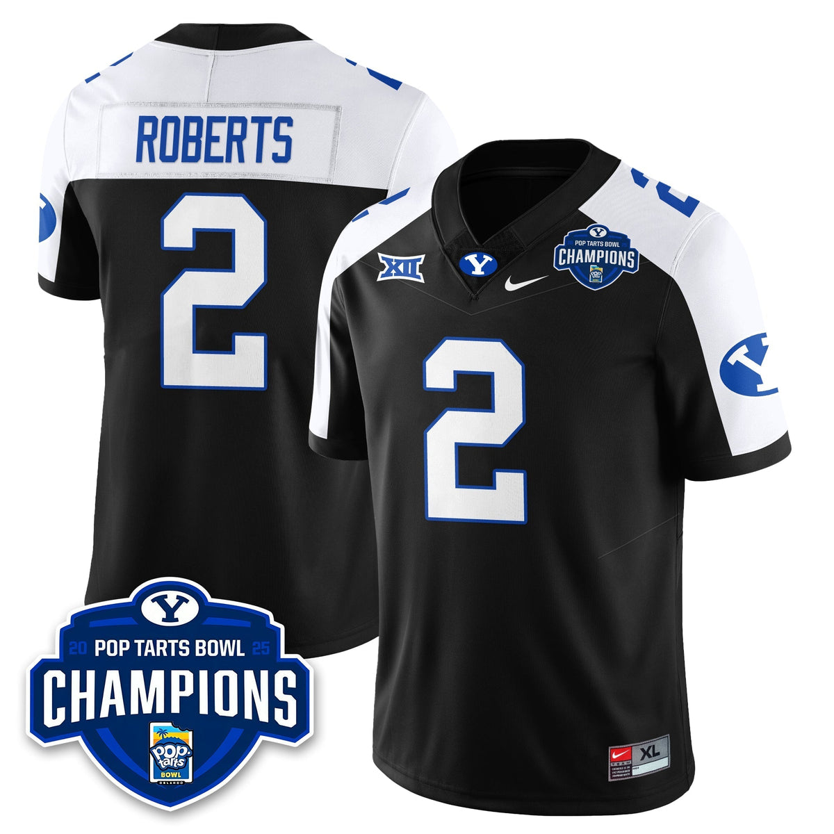 BCS Football 2025 Pop-Tarts Bowl Champions Jersey - Stitched