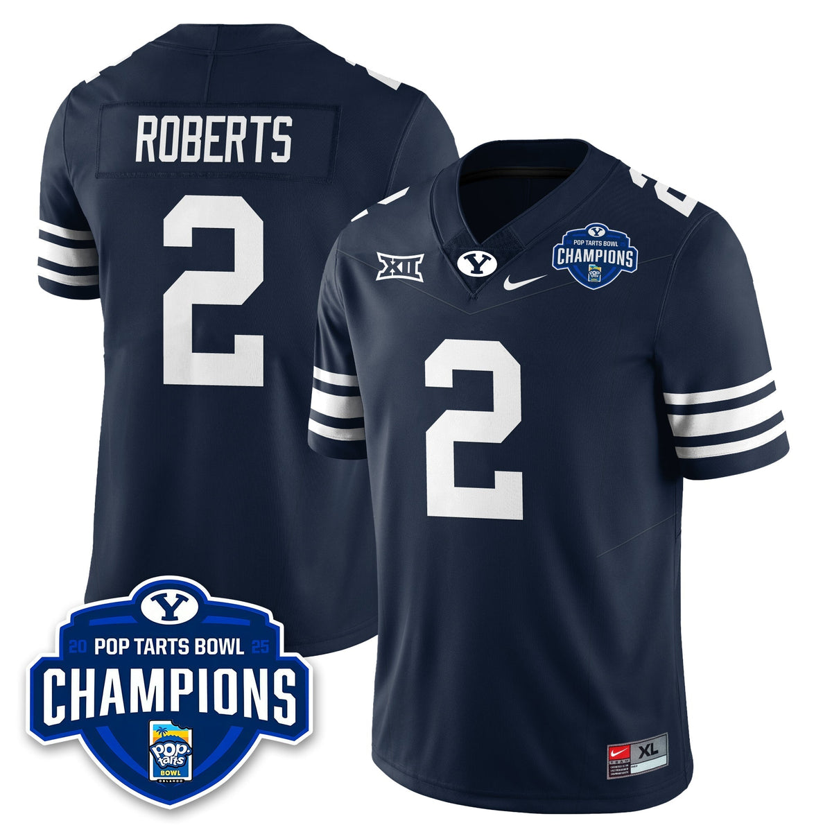 BCS Football 2025 Pop-Tarts Bowl Champions Jersey - Stitched