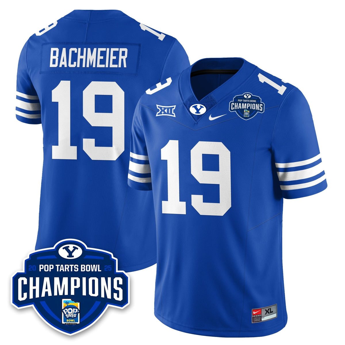 BCS Football 2025 Pop-Tarts Bowl Champions Jersey - Stitched