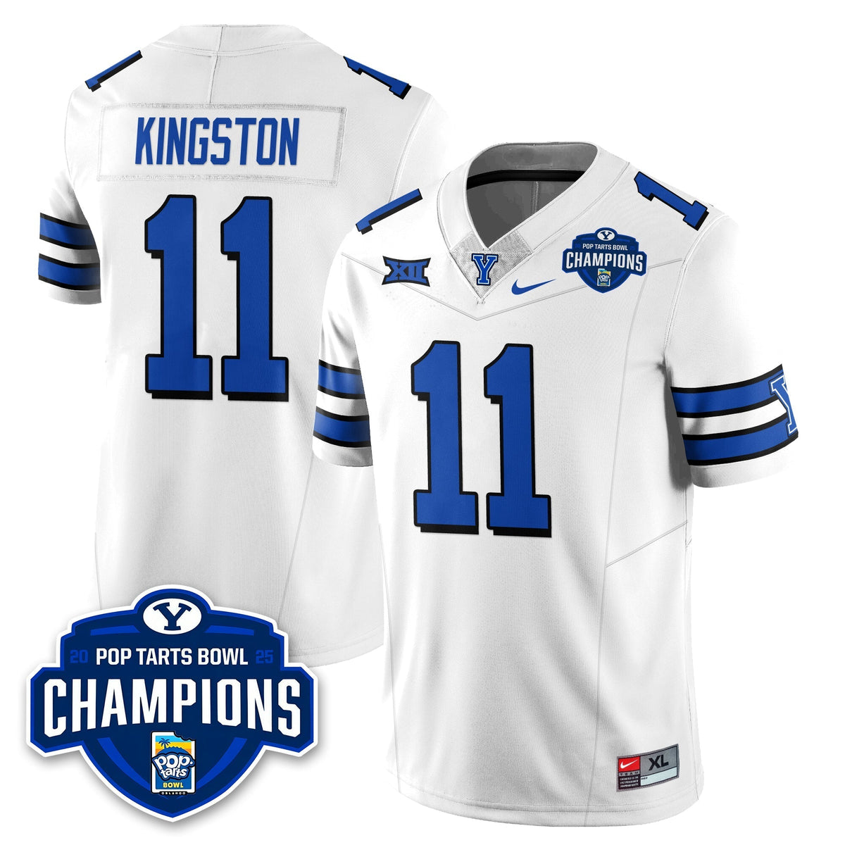 BCS Football 2025 Pop-Tarts Bowl Champions Jersey - Stitched