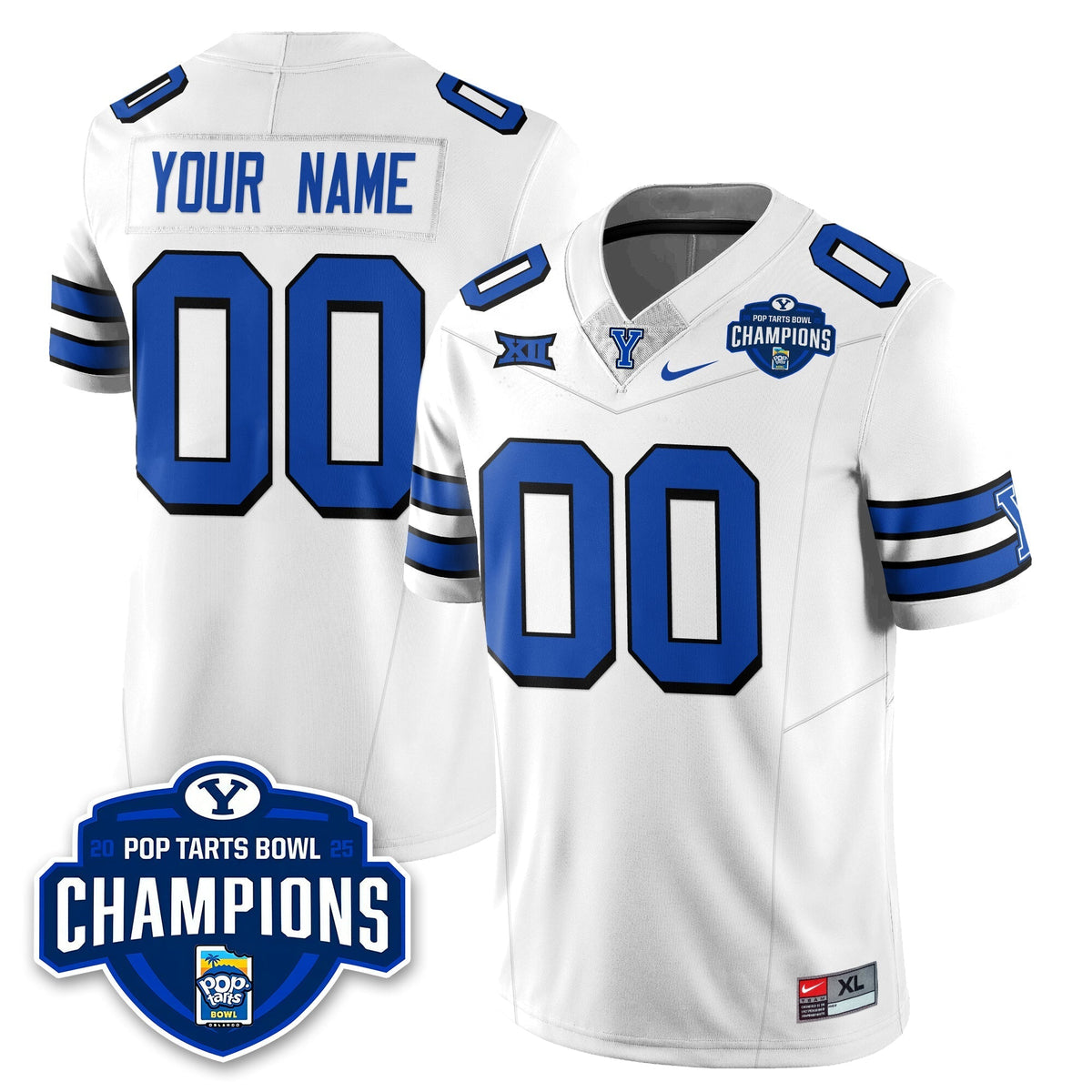 BCS Football 2025 Pop-Tarts Bowl Champions Jersey - Stitched