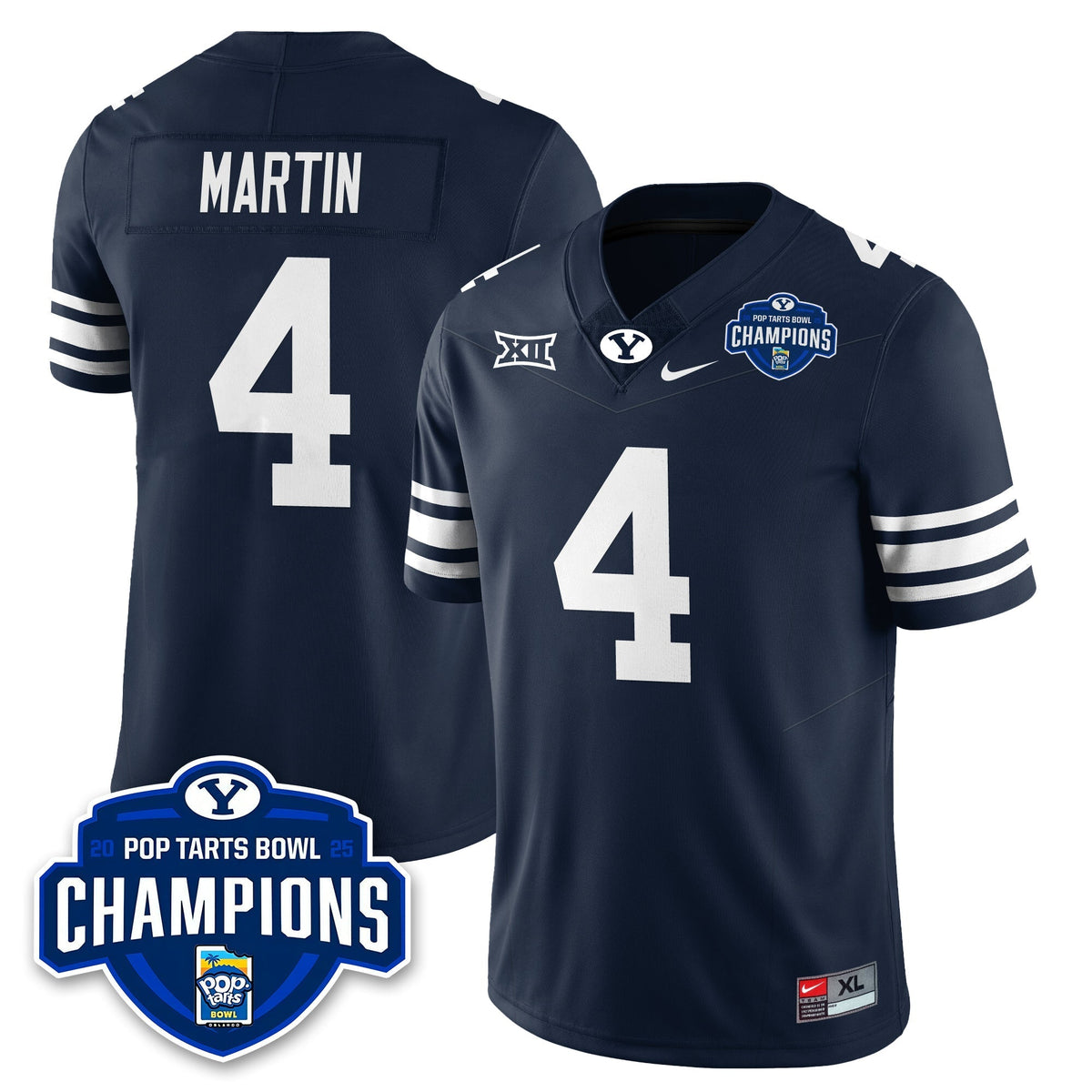 BCS Football 2025 Pop-Tarts Bowl Champions Jersey - Stitched