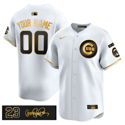CHC 150th Anniversary & 'Ryne Sandberg Tribute' Patch Vapor Premier Limited Jersey - All Stitched