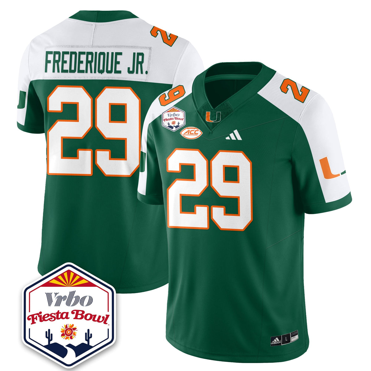 MIA Football Vapor Limited Jersey - Vrbo Fiesta Bowl - Stitched