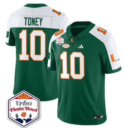 MIA Football Vapor Limited Jersey - Vrbo Fiesta Bowl - Stitched