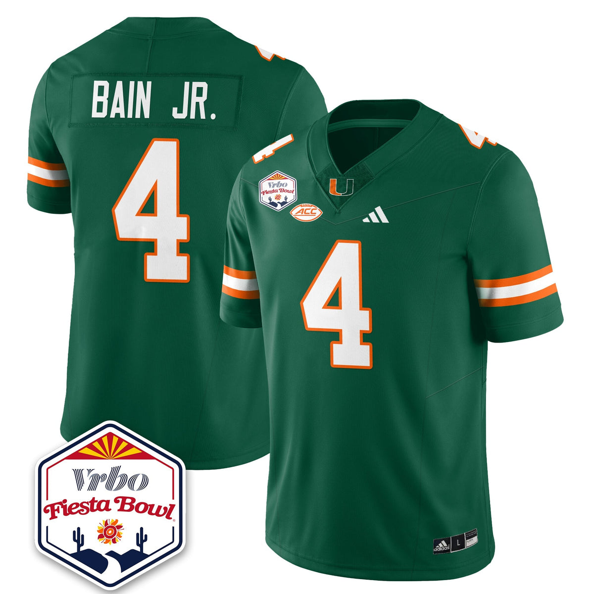 MIA Football Vapor Limited Jersey - Vrbo Fiesta Bowl - Stitched