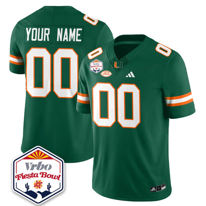 MIA Football Vapor Limited Jersey - Vrbo Fiesta Bowl - Stitched