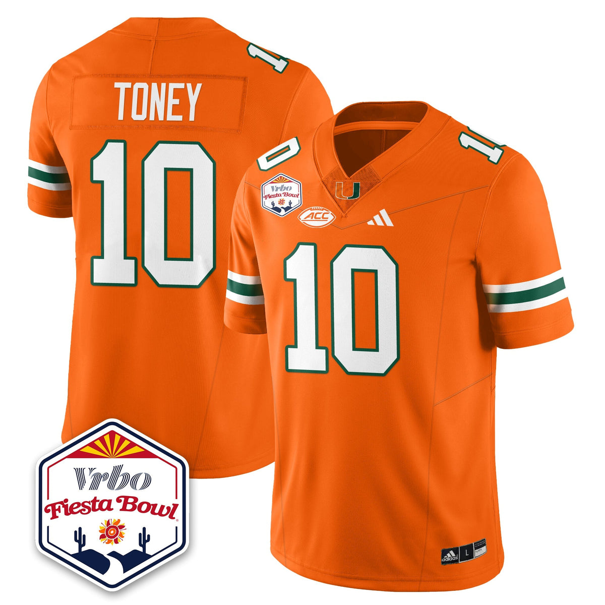 MIA Football Vapor Limited Jersey - Vrbo Fiesta Bowl - Stitched