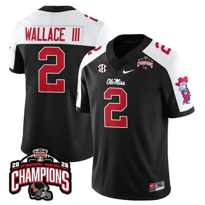 Ole Miss Football Vapor Limited Jersey - Allstate Sugar Bowl Champions - Stitched