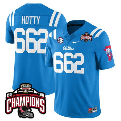 OM Football Vapor Limited Jersey - Allstate Sugar Bowl Champions - Stitched
