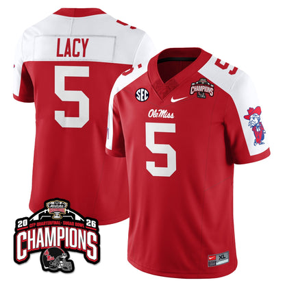 Ole Miss Football Vapor Limited Jersey - Allstate Sugar Bowl Champions - Stitched