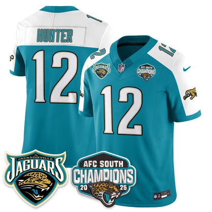 DET AFC South Division Champions Vapor Limited Throwback Jersey - Stitched