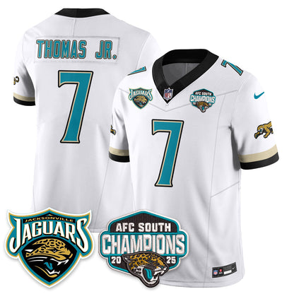 DET AFC South Division Champions Vapor Limited Throwback Jersey - Stitched