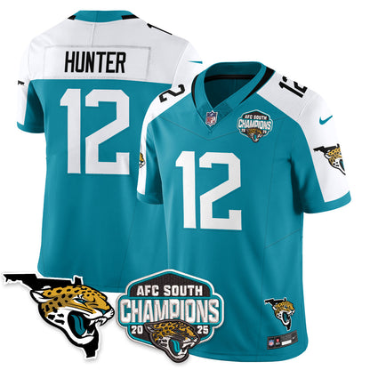 DET AFC South Division Champions Vapor Limited Jersey - Stitched