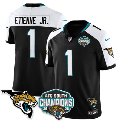 DET AFC South Division Champions Vapor Limited Jersey - Stitched