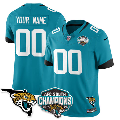 DET AFC South Division Champions Vapor Limited Jersey - Stitched