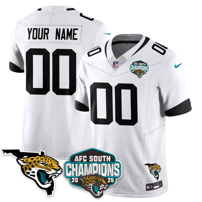 DET AFC South Division Champions Vapor Limited Jersey - Stitched