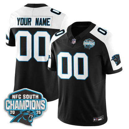 Custom CAR NFC South Division Champions Vapor Limited Jersey - Stitched