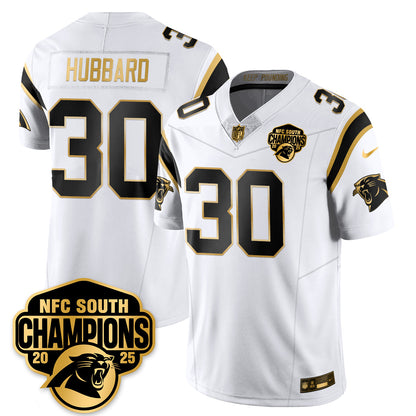 CAR NFC South Division Champions Vapor Limited Gold Jersey - Stitched