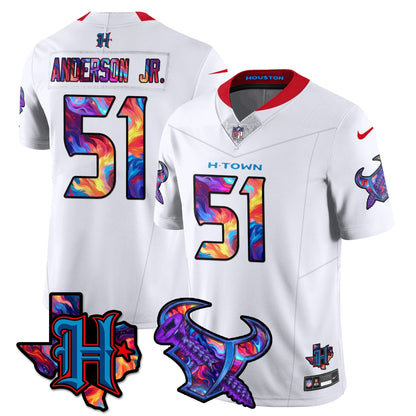 HOU Special Vapor Limited Jersey - Stitched