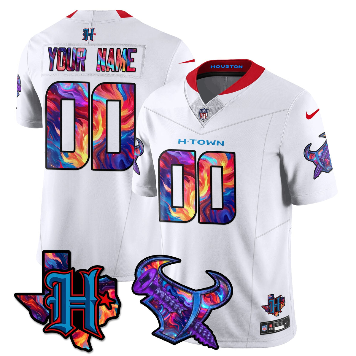 HOU Special Vapor Limited Jersey - Stitched