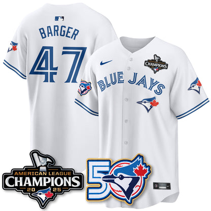 TBJ 2025 American League Champions Vapor Limited Jersey - 50th Season - Stitched