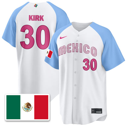 Mexico Baseball 2026 World Baseball Classic Limited Jersey - Stitched