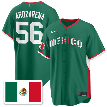 Mexico Baseball 2026 World Baseball Classic Limited Jersey - Stitched