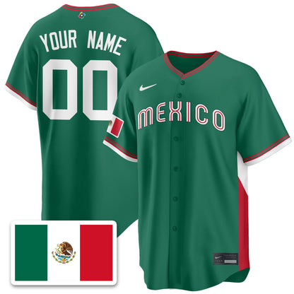 Mexico Baseball 2026 World Baseball Classic Limited Jersey - Stitched