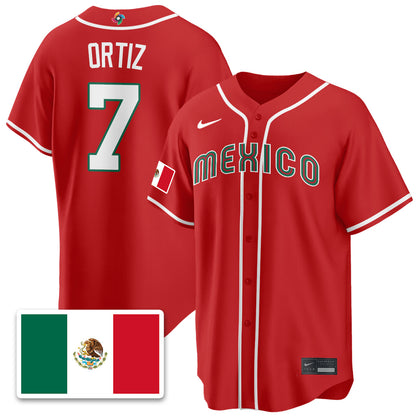 Mexico Baseball 2026 World Baseball Classic Limited Jersey - Stitched