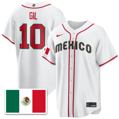 Mexico Baseball 2026 World Baseball Classic Limited Jersey - Stitched
