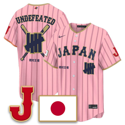 Japan Baseball x Undefeated 2026 World Baseball Classic Limited Jersey - Stitched