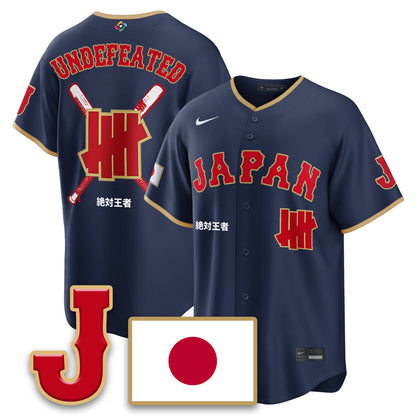Japan Baseball x Undefeated 2026 World Baseball Classic Limited Jersey - Stitched