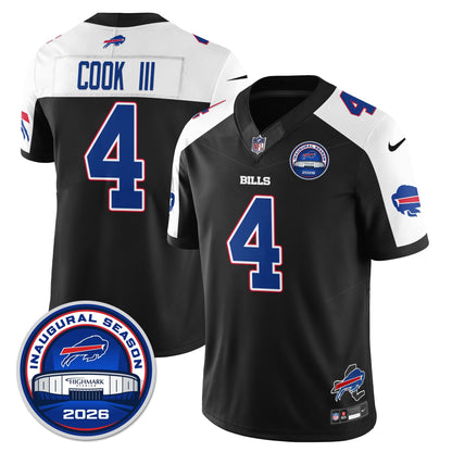 BUF 2026 Inaugural Season Patch Limited Cold Front Jersey - Stitched