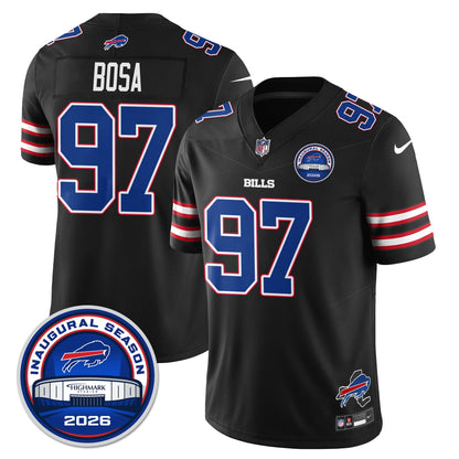 BUF 2026 Inaugural Season Patch Limited Cold Front Jersey - Stitched
