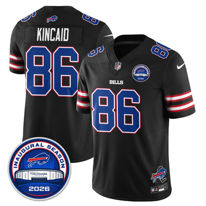 BUF 2026 Inaugural Season Patch Limited Cold Front Jersey - Stitched