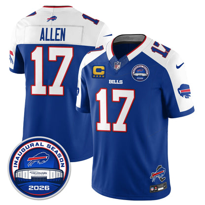 BUF 2026 Inaugural Season Patch Limited Cold Front Jersey - Stitched