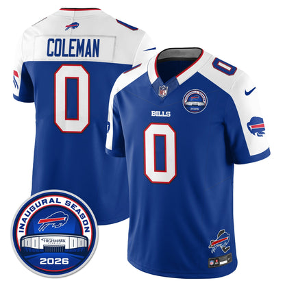 BUF 2026 Inaugural Season Patch Limited Cold Front Jersey - Stitched