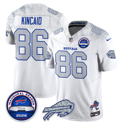 BUF 2026 Inaugural Season Patch Limited Cold Front Jersey - Stitched