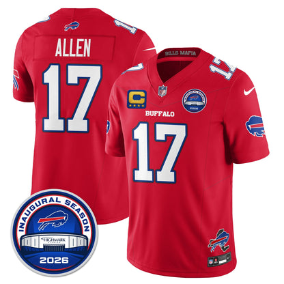 BUF 2026 Inaugural Season Patch Limited Cold Front Jersey - Stitched