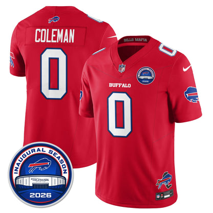 BUF 2026 Inaugural Season Patch Limited Cold Front Jersey - Stitched