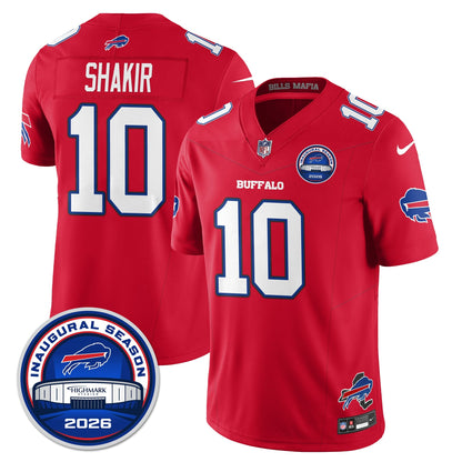 BUF 2026 Inaugural Season Patch Limited Cold Front Jersey - Stitched
