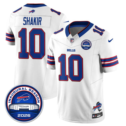 BUF 2026 Inaugural Season Patch Limited Cold Front Jersey - Stitched