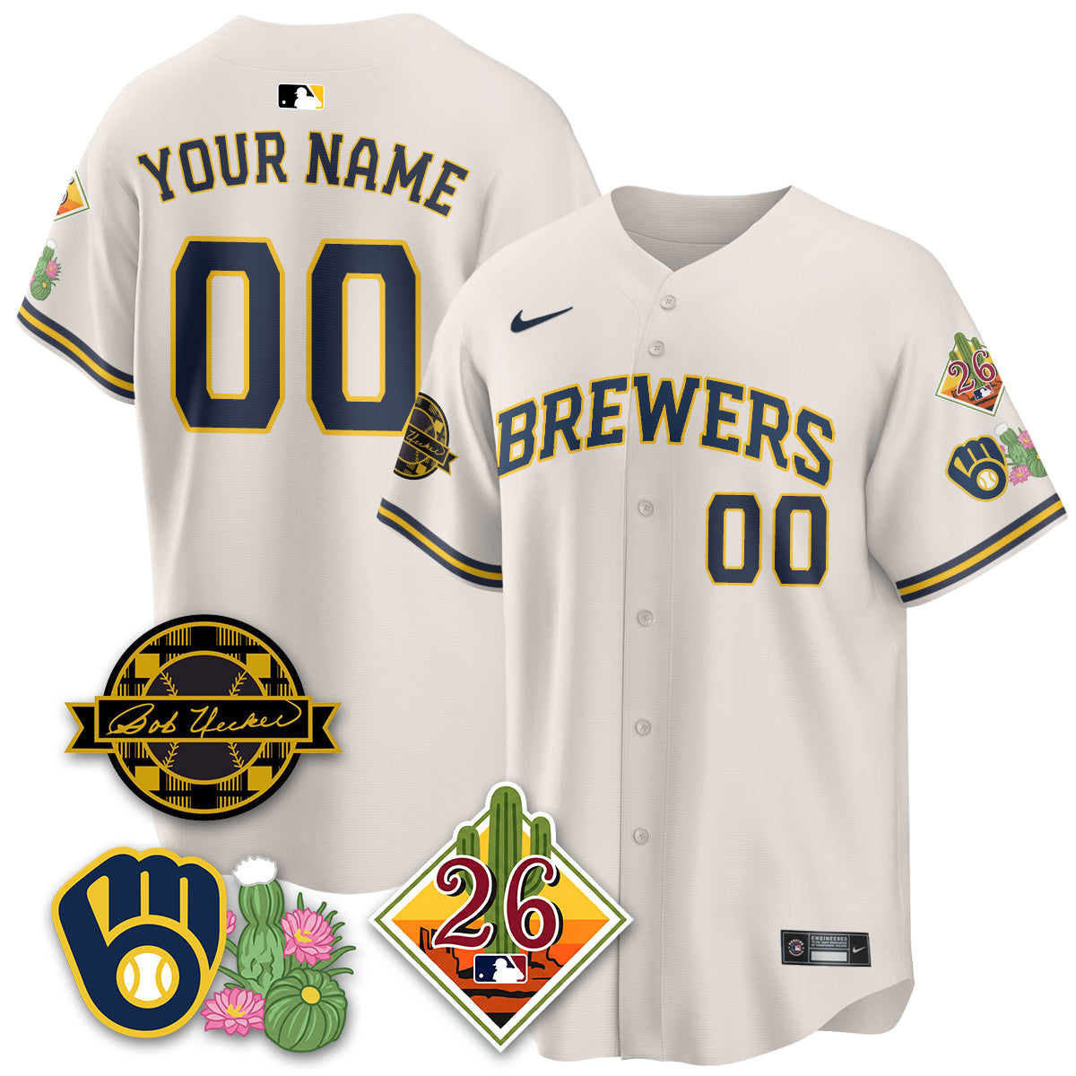 Custom MIL 2026 Spring Training Vapor Limited Jersey - Stitched